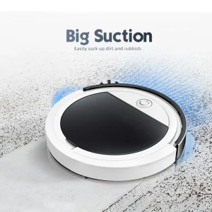 Rechargeable Automatic Vacuum Cleaner with Remote Control for Efficient Household Floor Cleaning