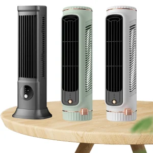 Portable Tower Fan with 3 Adjustable Wind Speeds and Low-Noise Operation for Summer Ventilation