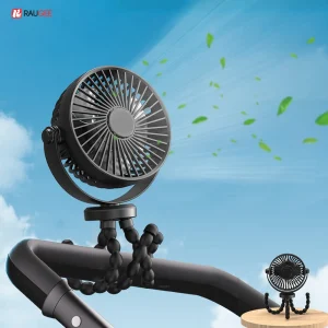 Rechargeable Baby Stroller Octopus Fan for Outdoor and Home Use