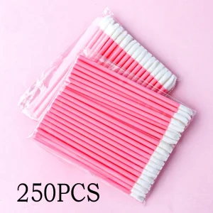 Soft Bristle Disposable Lipstick Applicator Brush for Makeup Artists and Personal Use, 50/500/1000pcs