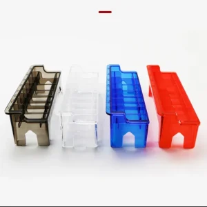 8P Hair Clipper Guide Comb Base Holder for Barber Accessories Desk Organizer