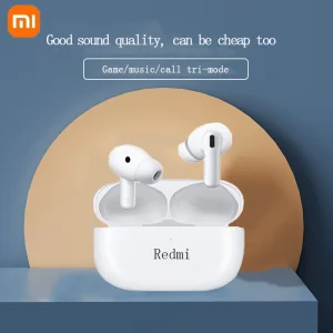 Bluetooth 5.0 Wireless Earbuds with Low Latency Gaming, HiFi Stereo and Active Noise Cancellation by Xiaomi