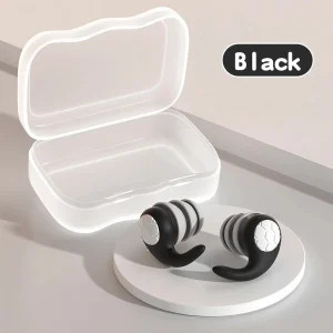 Waterproof Triple Layer Earplugs for Noise Isolation and Sound Filtering