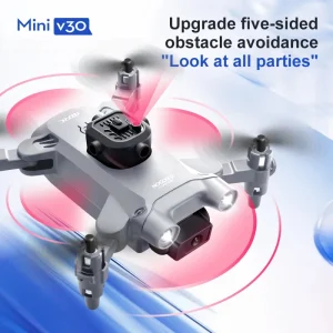 Professional 4K HD Camera Drone with 5-Sided Obstacle Avoidance System and WIFI Connectivity for Real-Time Image Transmission and APP Control