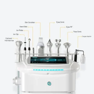 Korea’s Advanced Hydra Aqua Facial Machine with 9 Functionalities for Skin Whitening and Hydration