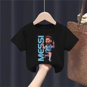 Lionel Messi Argentina Soccer Team Graphic T-Shirts 2024 – Football Player Movement Design Cool Tees