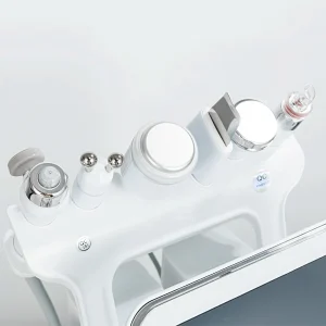 New Generation 7 Function Skin Care System with Hydrodermabrasion, Ultrasonic, and LED Light Therapy for Glowing Skin