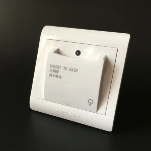 Hotel Room Energy Efficiency Switch with Magnetic Card Insert, 40A 8800W Three Line Power Control with 15s Delay