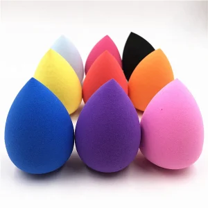 Women’s Perfect Makeup Foundation Sponge Puff, Soft and Smooth Cosmetic Beauty Tool for Flawless Makeup Application, Water-Drop Shape Design