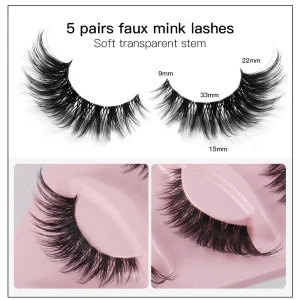 Authentic Manga Inspired Cat Eye Eyelashes with Winged End for a Dramatic Eye Look