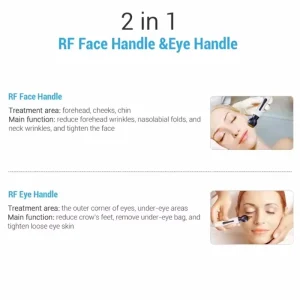 New Generation Radio Frequency Facial Beauty Instrument for Tightening, Lifting, and Rejuvenating the Skin, Eliminating Wrinkles and Fine Lines