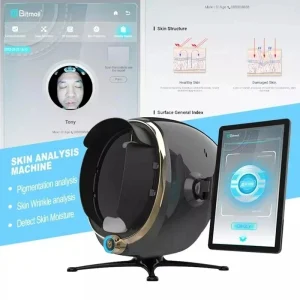 Portable 3D Facial Skin Analyzer and Scanner Machine with 8 Spectrum Imaging and AI Technology