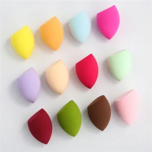 Wholesale Cosmetic Makeup Sponge Puff Water Drop Beveled Gourd Shape Beauty Tool