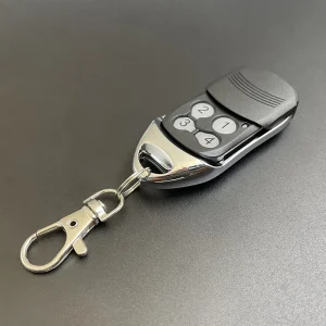 433MHz Rolling Code Remote Control for Chamberlain LiftMaster TX4UNIS TX4UNI TX2EVS TX4EVS TX2REV TX4RUNI Garage Door Opener with 4 Buttons and Keychain