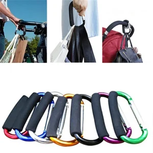 Premium Baby Stroller Accessories Kit with Shopping Hooks and Organizer Tray