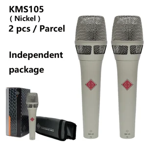 KMS105 Condenser Handheld Microphone with Free Shipping, Ideal for Studio Recording and Vocal Performance