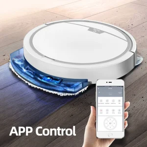 Intelligent Wireless Robot Vacuum Cleaner with Multifunctional Mopping and Humidifying Capabilities for Home Use