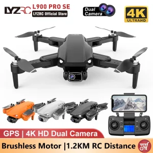 LYZRC L900 PRO SE 4K GPS Drone with Dual HD Camera 5G WIFI FPV Foldable Brushless Motor RC Quadcopter