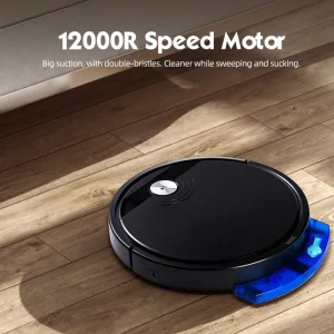 Smart Home Floor Sweeper and Mop with Powerful Suction and Advanced Sensor Technology for Efficient Cleaning