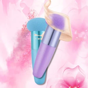 Women’s Fashion Cosmetic Tool Soft Sponge Powder Puff Makeup Brush for Daily Beauty Routine