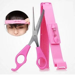 2Pcs Professional Hairdressing Scissors Set with Hair Thinning Scissors and Hair Tooth Scissors Accessories for Styling and Cutting Hair