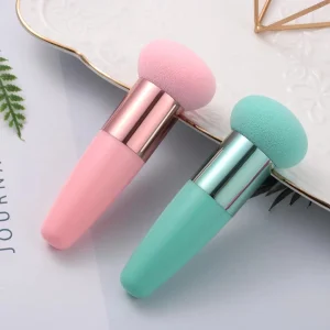 Women’s Fashion Cosmetic Tool Soft Sponge Powder Puff Makeup Brush for Daily Beauty Routine