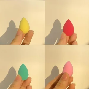 Professional Mini Makeup Sponges for Flawless Foundation Application and Cream Concealer Blending