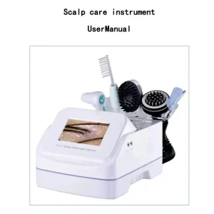 At Home Hair Spa System with High Frequency Hair Scalp Massager for Hair Regrowth and Relaxation