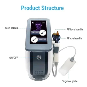 Advanced RF Facial Lifting Machine with Eye Probe for Wrinkle Removal, Dark Circle Reduction, and Skin Elasticity Improvement