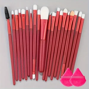 Ultimate Cosmetic Brush Collection: 20 Soft Brushes for Women’s Beauty Routine, Foundation Blending, and Makeup Artistry