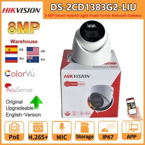 Hikvision 8MP IP67 Weather-Resistant Outdoor Network Camera with 4K Resolution and Intelligent Object Detection Capabilities