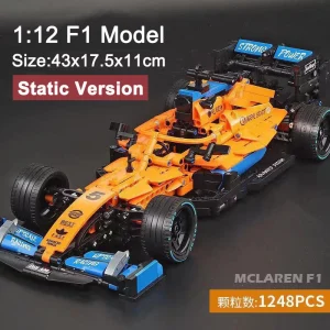 Formula 1 F1 Moc Bricks RC Remote Control Racing Cars for Creative Experts – Advanced Building Blocks Toy Set