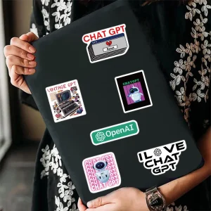 Creative Expression Sticker Collection – ChatGPT Design for Artistic and Tech-Savvy Individuals