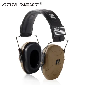 Noise Canceling Tactical Headphones for Gun Range and DIY Projects – Comfortable Ear Muffs for Hearing Protection and Noise Reduction with ABS and Metal Frame