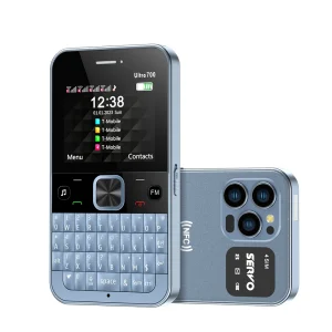 Quad SIM 2G GSM Mobile Phone with NFC Unlocking, Full Keyboard, Speed Dial, and Blacklist Function, 1350mAh Battery and Type-C Interface