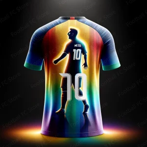 Special Edition Football Jersey Kit for Kids and Adults – Unique Culture Messi Style Soccer T-Shirt Apparel