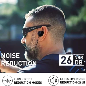 Tactical Earplug Headset for Shooting and Hunting Enthusiasts with Noise Reduction Technology