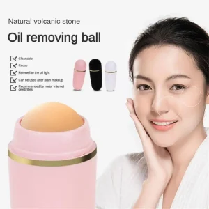 Mini Portable Volcanic Stone Oil Absorption Ball for Instant Matte Skin