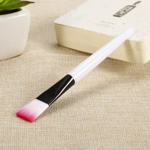 Premium Acrylic Handle Beauty Tool for Gentle Face Care and Foundation Coverage