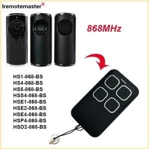 HORMANN BiSecur Garage Remote Control Duplicator 868 MHz Compatible with HSE1 HSE2 HSE4 HS1-868 HS4-868 HS5-868 Garage Door Opener