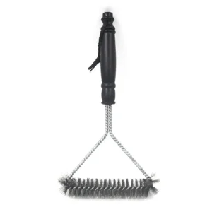 Heavy Duty Grill Cleaning Brush with Scraper – Ideal Barbecue Accessories for Outdoor Cooking Enthusiasts