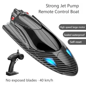 Ultimate High-Speed Electric Racing Water Toy – 2.4G Remote Control Turbojet Speedboat for Kids and Adults to Enjoy