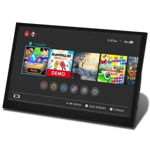 Portable 11.6 Inch Gaming Monitor with 1366×768 LCD Display for PS4 Xbox360 Switch Raspberry Pi Laptop PC with HDMI and Type-C Connectivity