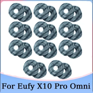 Replacement Washable Mopping Pads for Eufy Robot Vacuums X10 Pro Omni and X9 Pro, Compatible Cloth Mop Pads with High-Quality Absorbent Materials