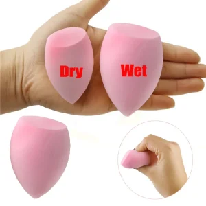 Professional Water Drop Foundation Sponge, Soft and Gentle on Skin, Reusable Makeup Puff for Flawless Concealer Application