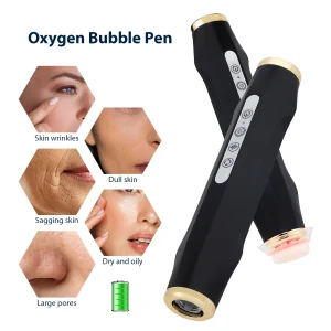 Advanced Facial Beauty Device with CO2 Oxygen Bubble Therapy for Home Spa Skin Care