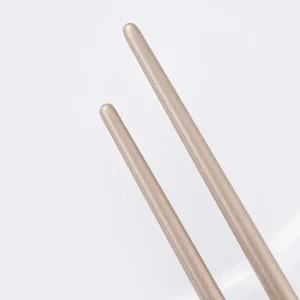 2PCS Soft Nylon Hair Wood Handle Makeup Brushes for Perfect Blending and Highlighting Cosmetic Kit