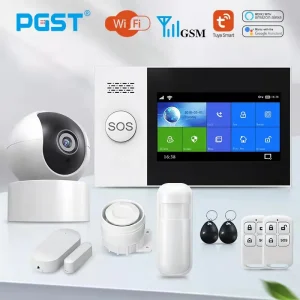 Wi-Fi GSM Home Security System with Motion Detector Sensor and Smart Life APP Control