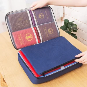 Waterproof Multifunctional Document Bags for Home Office and Travel Organization