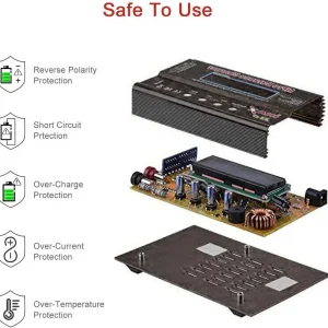 iMAX B6 V3 80W 6A Battery Charger LiHv Lipo NiMh Li-ion Ni-Cd Digital RC Charger Lipro Balance Charger Discharger 15V 6A Adapter